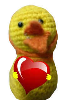 Уточка telegram stickers
