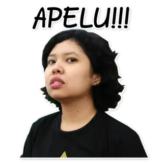 😠 APELU!!! telegram sticker