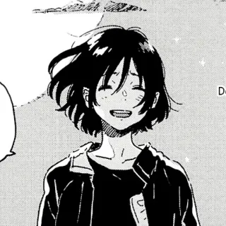 🌼 Anime Mädchen, Manga, Cartoon, Porträt, Illustration, Lächeln telegram sticker