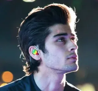 👑 Zayn Malik Zayn, Sänger, Porträt, Mann, One Direction, Musik telegram sticker