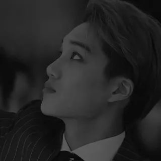 🕸 Kai portrait, chanteur, kpop, exo, idole, homme telegram sticker