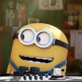 🙂 Minion Despicable Me minion, cartoon, yellow, despicable me telegram sticker