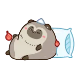 Тануки Тю @TgSticker telegram stickers