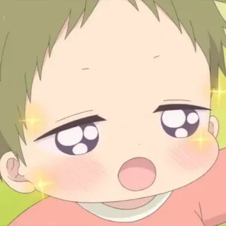 🥺 anime, baby, cute, cartoon telegram sticker