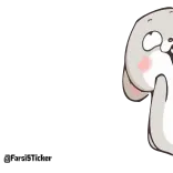 🤪 Cartone animato, Foca, Animale, Carino, Grigio, Divertente whatsapp sticker