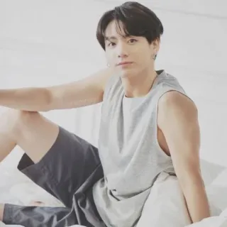 💀 Jungkook kpop, singer, male, idol, bts, musician telegram sticker