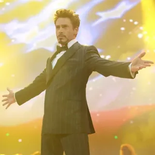 👐 Tony Stark Iron Man Homem de Ferro, Tony Stark, Marvel, Super-Herói, Robert Downey Jr., Armadura, Personagem telegram sticker