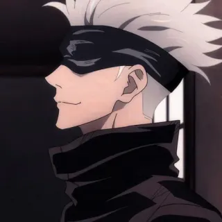 😏 Satoru Gojo Jujutsu Kaisen 动漫, 五条悟, 五条, 咒术回战, 角色 telegram sticker