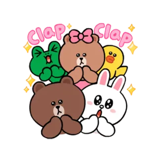 Line Cute & Soft whatsapp stickers