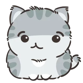 🐱 cat, kitten, cute, animal, domestic, pet, cartoon telegram sticker