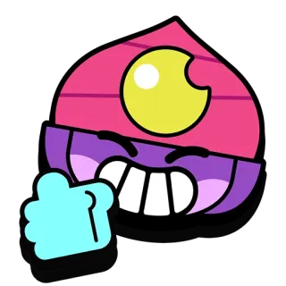 👍 荒野乱斗, 踩, 游戏 telegram sticker