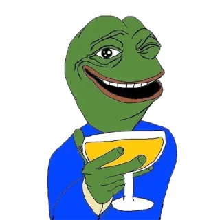 🐸 Pepe the Frog pepe, rana, meme, meme de internet, personaje telegram sticker