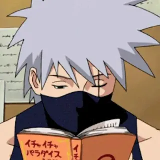 🗡️ Kakashi Naruto イチャイチャパラダイス kakashi, naruto, anime, manga, ichapara, ichaicha paradise telegram sticker