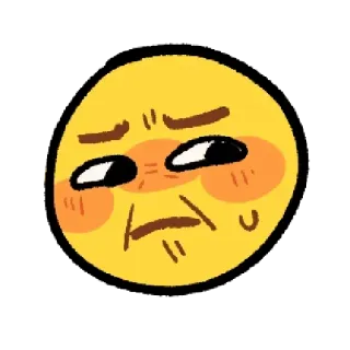🤢 Emoji, angkuh, ekspresi, jengkel telegram sticker