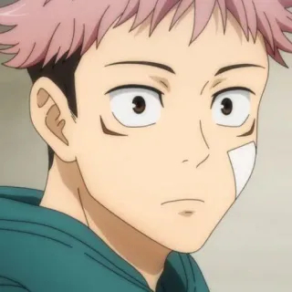 🍂 Yuji Itadori Jujutsu Kaisen Anime, Manga, Yuji Itadori, Jujutsu Kaisen, Charakter, Cartoon, Sticker whatsapp sticker