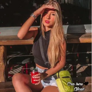 👀 Cris Isora OFICIAL Frau, Mädchen, blond, Porträt, Person telegram sticker