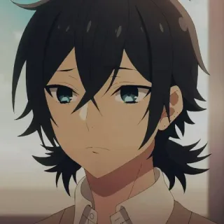 🖤 动漫, 男孩, 角色, 肖像 telegram sticker