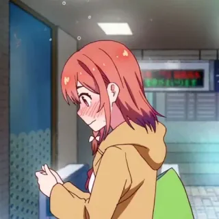 🌸 Аниме, Милый, Девушка, Суми, Rent-a-Girlfriend telegram sticker