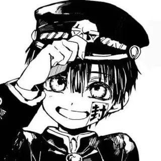 🗒 Hanako-kun Toilet-bound Hanako-kun 动漫, 漫画, 花子君, 地缚少年花子君, 角色, 校服 telegram sticker