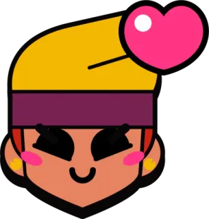 ❤️ 얼굴, 만화, 하트, 캐릭터, 귀여운, 카와이 telegram sticker