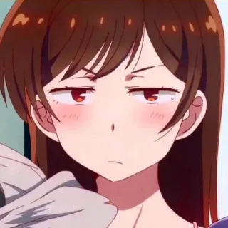 😒 Chizuru Ichinose Rent-A-Girlfriend Anime, Ragazza, Chizuru, Rent a Girlfriend, Manga telegram sticker