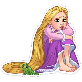 Рапунцель (@TgSticker) telegram stickers