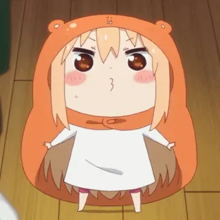 ✨ Umaru Doma Himouto! Umaru-chan Anime, Chibi, Dibujos animados, Divertido, Umaru, Himouto Umaru-chan, Lindo telegram sticker