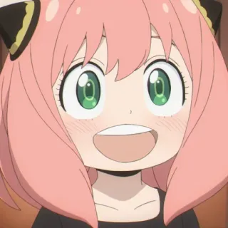 😀 Anya Forger Spy × Family Anime, Manga, Süß, Mädchen, Anya, Spy x Family, Forger telegram sticker