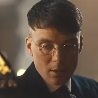 🚬 Thomas Shelby Peaky Blinders Peaky Blinders, Thomas Shelby, Cillian Murphy, period drama, Birmingham, gangster telegram sticker