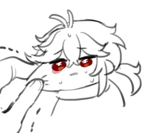 ☁️ Kaedehara Kazuha Genshin Impact Anime, Kawaii, Genshin Impact, Kazuha, Charakter telegram sticker