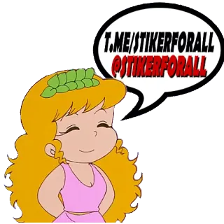 😸 T.ME/STIKERFORALL
@STIKERFORALL dibujos animados, sticker, rubia, chica, telegrama telegram sticker