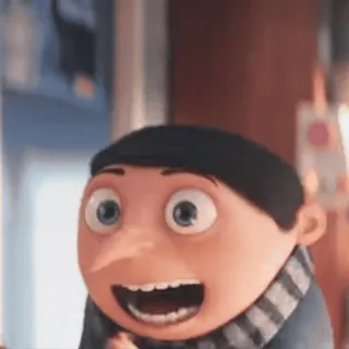 🍌 Gru Despicable Me cartoon, animation, character, despicable me, villain telegram sticker