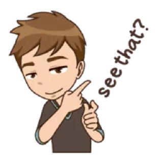 👈 sexdater Cartone animato, Uomo, Indicando, Offensivo telegram sticker