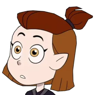 😱 Willow Park The Owl House cartoon, Willow Park, The Owl House, animation, character telegram sticker