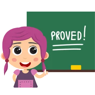👌 PROVED! Klassenzimmer, Schule, geprüft, Mädchen, Bildung telegram sticker