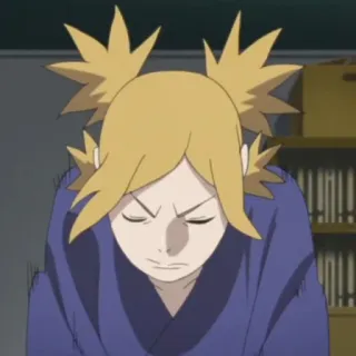 🪵 Temari Naruto Anime, Personnage, Temari, Naruto, Village du sable, Ninja telegram sticker