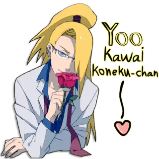 😘 Yoo
Kawai
Koneku-chan Anime, Flor, Rosa, Kawaii, Lindo whatsapp sticker