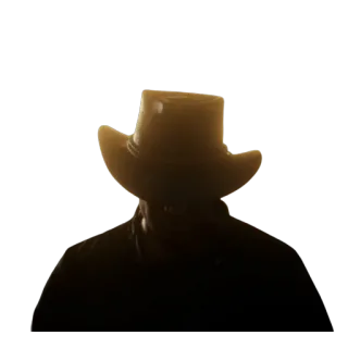 😔 cappello da cowboy, cappello, western, cowboy telegram sticker