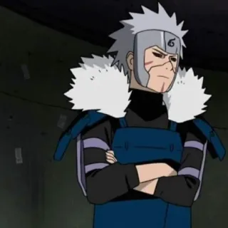 🌊 Tobirama Senju Naruto Аниме, Ниндзя, Манга, Тобирама Сенджу, Наруто, Персонаж telegram sticker