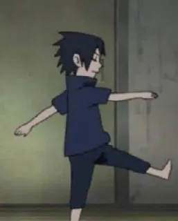 🎌 Sasuke anime, cartoon, character, funny, Sasuke, Naruto telegram sticker