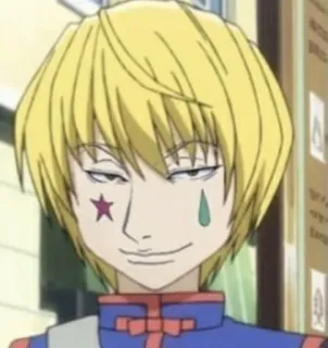 🕷️ Kurapika Hunter x Hunter anime, manga, character, blonde hair, Hunter x Hunter, Kurapika telegram sticker