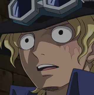 🔥 Sabo One Piece Anime, One Piece, Sabo, Pirata, Personagem telegram sticker