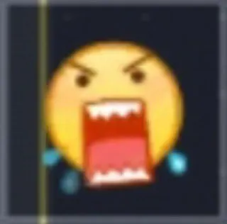 🗣 Emoji, Marah, Berteriak, Terkejut telegram sticker