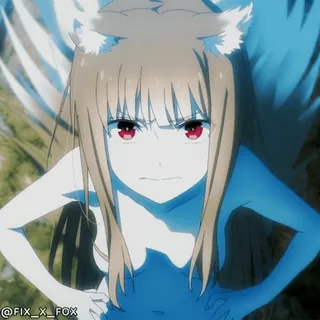 🤬 Holo Spice and Wolf whatsapp sticker