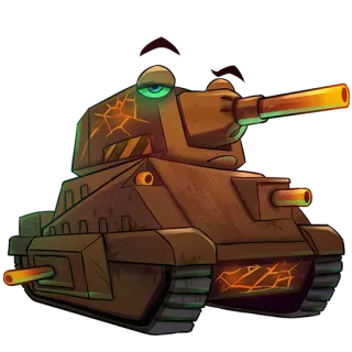 😒 tanque, veículo, guerra, armadura, militar telegram sticker