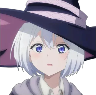 🙃 Anime, Hexe, Charakter, Mädchen, Magie telegram sticker