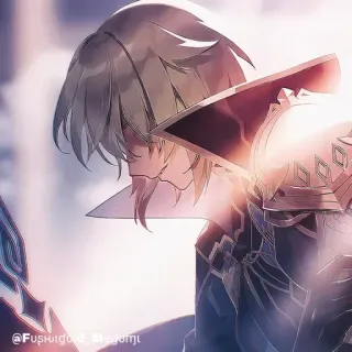 💠 @Fushidogu2_Majumi anime, artwork, illustration, character, art whatsapp sticker