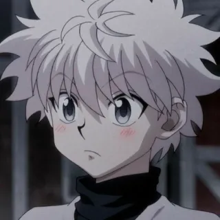 🌟 Killua Zoldyck Hunter x Hunter อนิเมะ, คิรัวร์, Hunter x Hunter, การ์ตูน, มังงะ telegram sticker