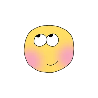 ☺️ Emoji, Sorriso, Feliz, Rosto, Desenho animado whatsapp sticker