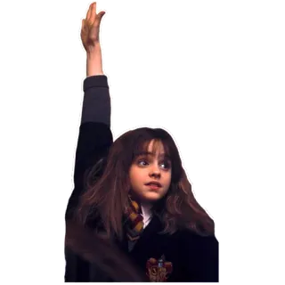 👋 Hermione Granger Harry Potter магия, ведьма, книги, фильм, школа telegram sticker